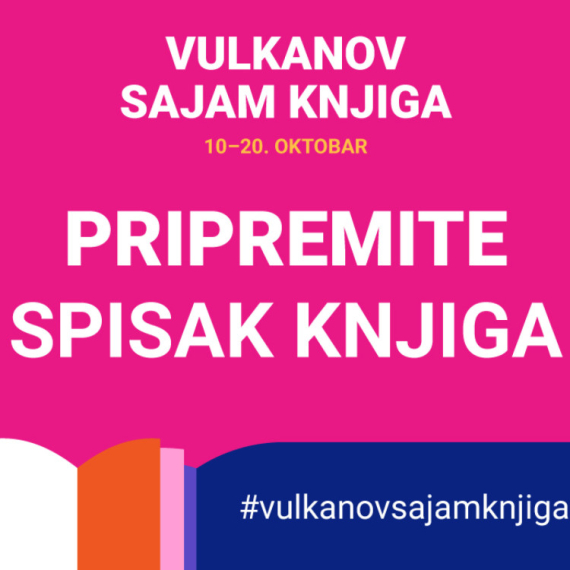 Peti Vulkanov sajam knjiga od 10. do 20. oktobra